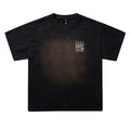 Retro Washed-print Short-sleeve T-shirt