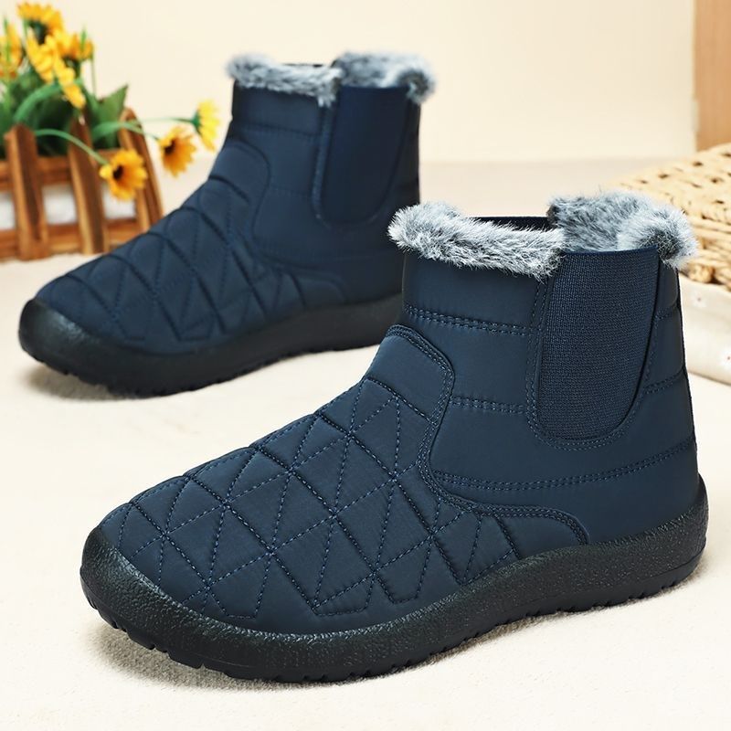 Womens Fleece-Lined Waterproof Non-Slip Insulated Extra-Thick Shoes