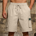 Men's Loose Elastic Casual Multi Pocket Shorts