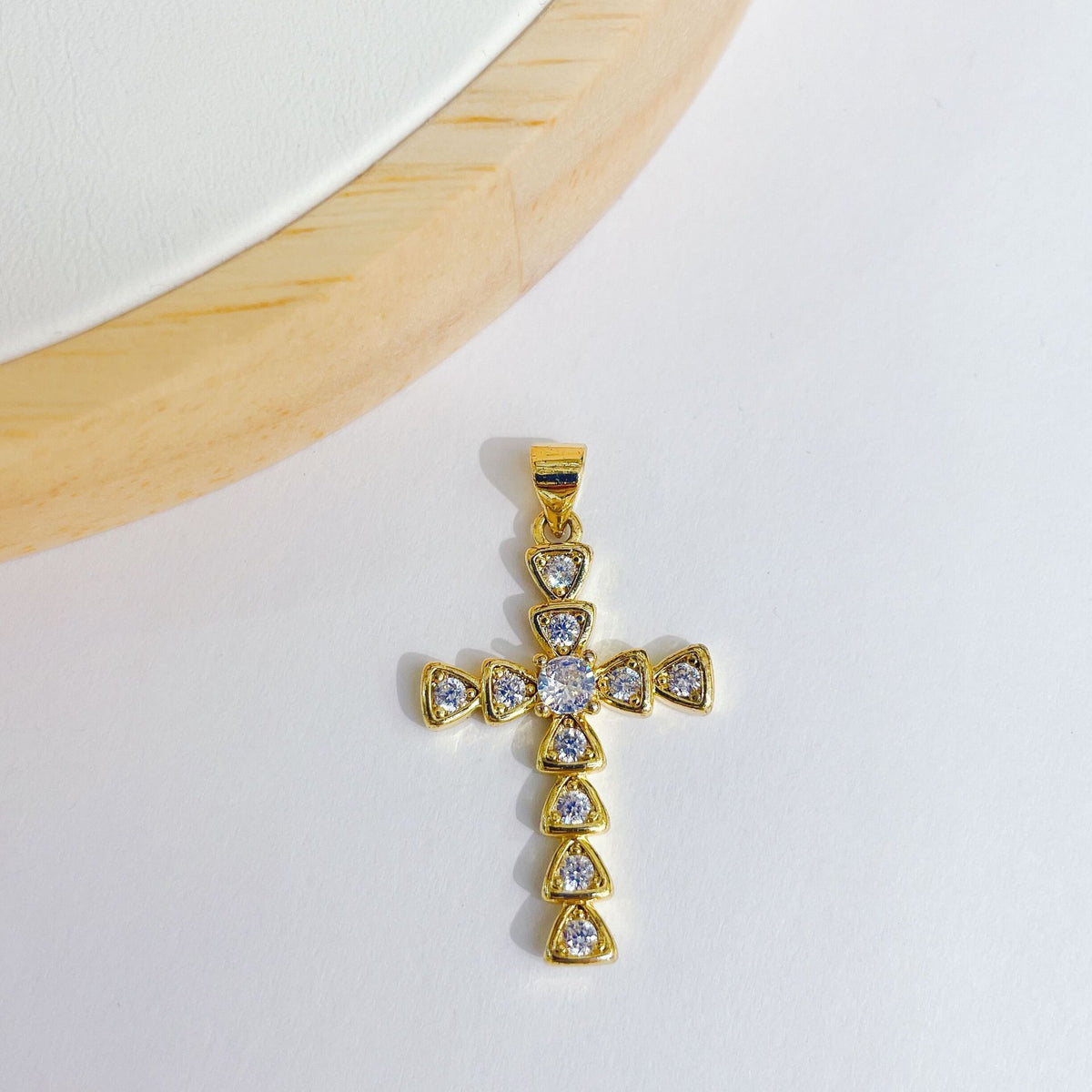 Punk Retro Hip-Hop Style Personalized Cross Necklace Pendant