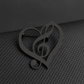 Love Note Brooch Romantic Accessory For Couples On Dates