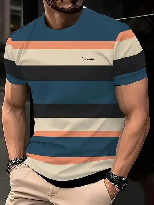 Mens Summer Tops In European And American Fashion Trends