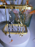 Gothic Skeleton Dangle Earrings