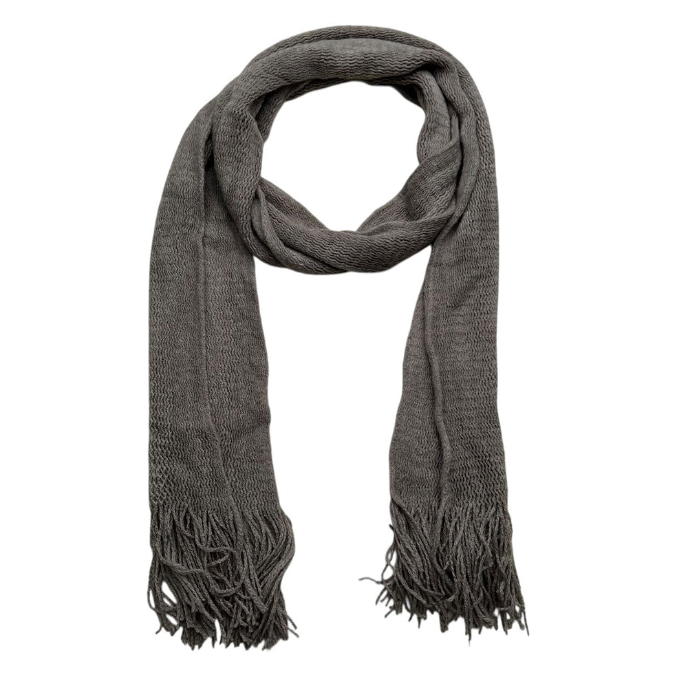 2pcs Lightweight Grey Skinny Scarf,Narrow Width For Modern Layered Looks,vacation,daily Life,evening Party,Office Appropriate Subtlety For Women Men,for Casual Outfits