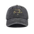 Retro Distressed Letter-print Washed Soft-crown Baseball Cap Outdoor Casual Sunshade Hat