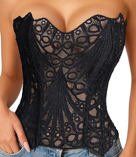 Womens Firming Shaper With Fishbone Support For Tummy Control And Waist Cinching
