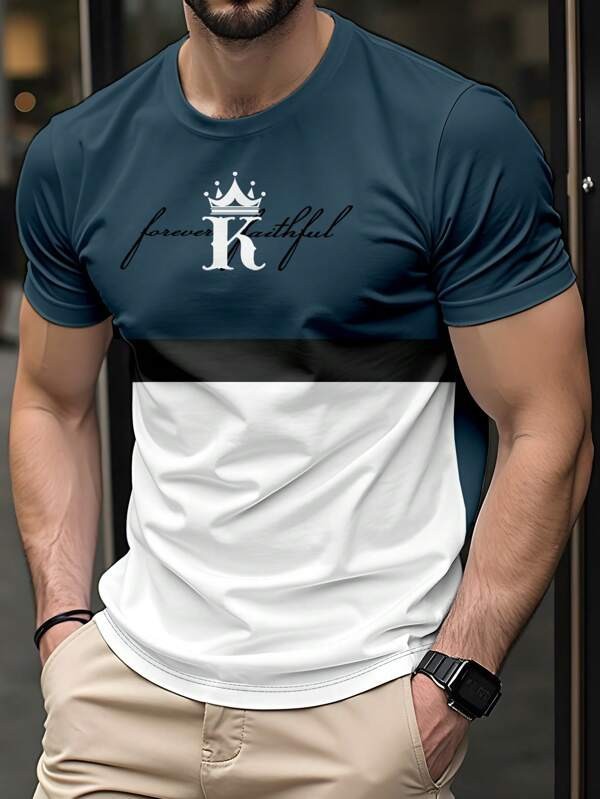 Mens Summer Tops In European And American Fashion Trends