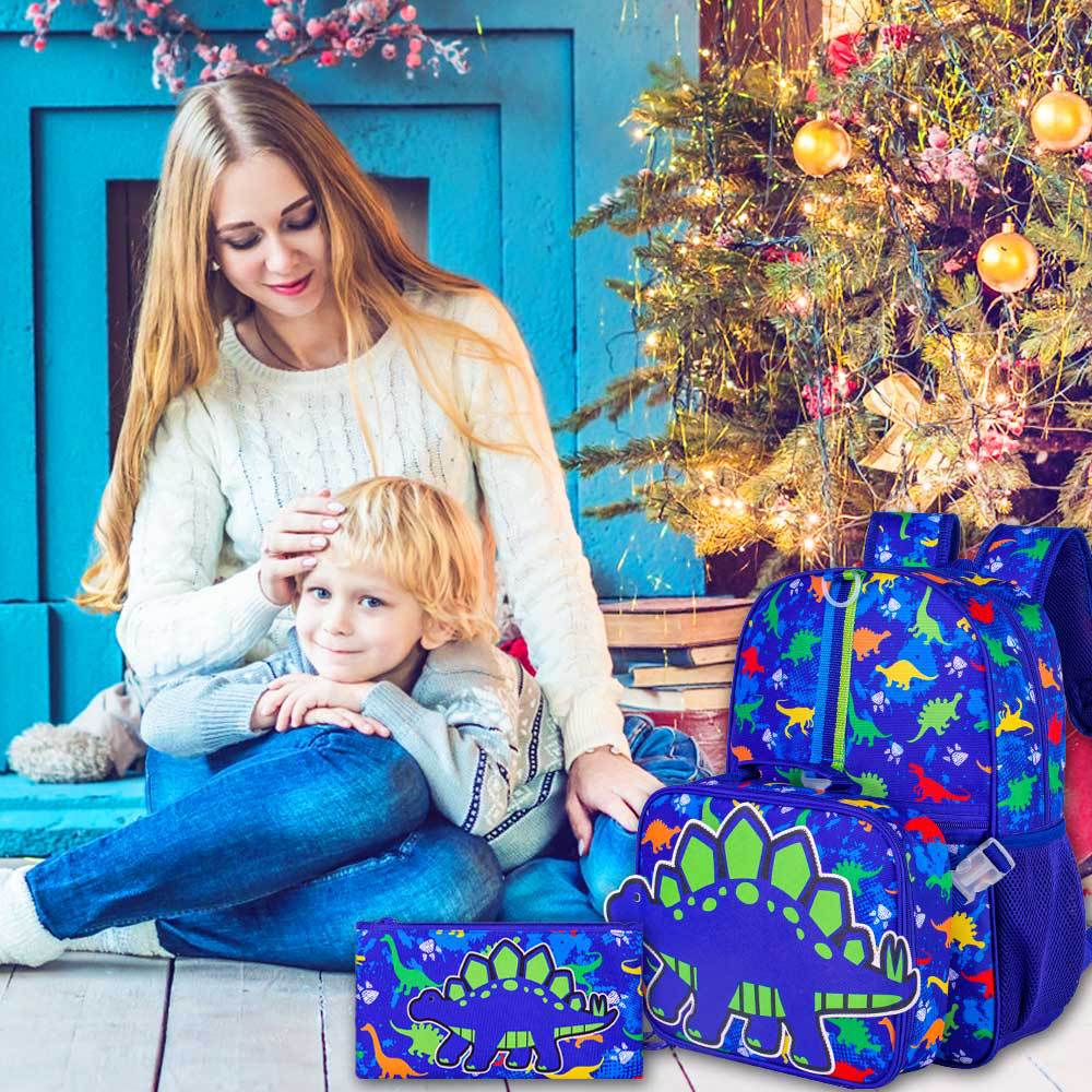Lightweight, Water-Resistant, And Durable Multi-Functional 3-Piece Backpack Set For Children And Students