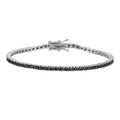 Light-luxury Minimalist Black Moissanite Tennis Bracelet