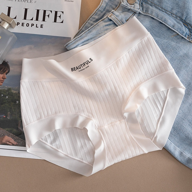 60-piece Womens High-waisted Pure Cotton Underwear Made From Long-staple Xinjiang Cotton