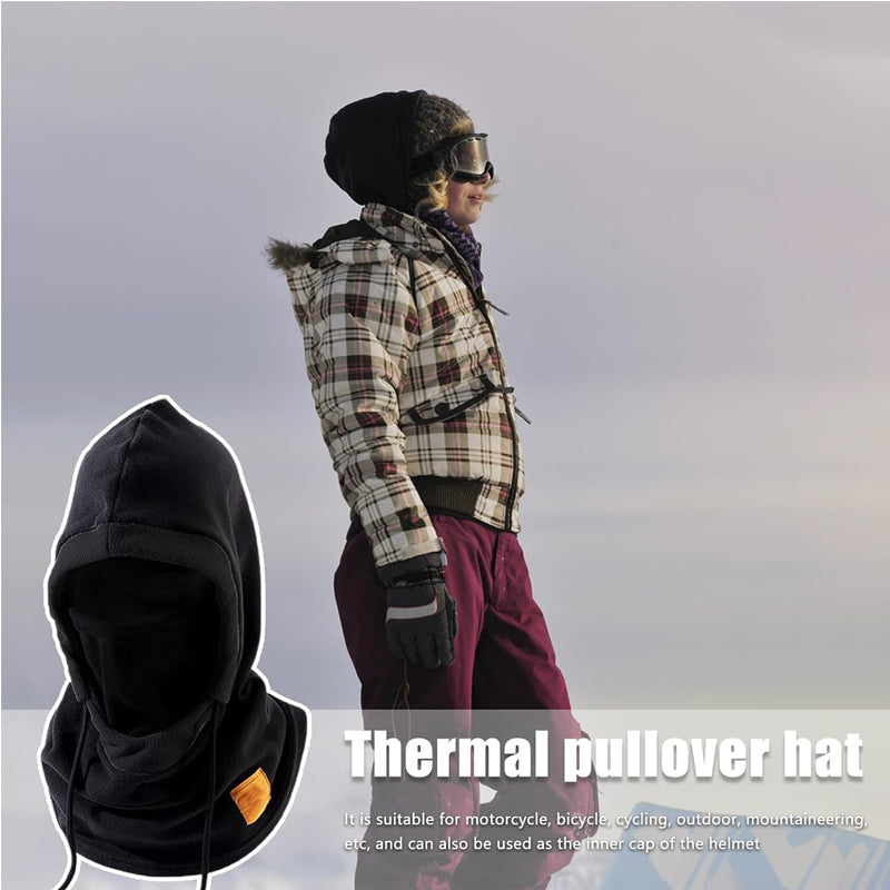 Cycling Beanie Hat, Winter Face Hood,Windproof Warm Polar Fleece Headwear, Cold Weather Gear For Snowboarding, Mountain Climbing, Motorcycle