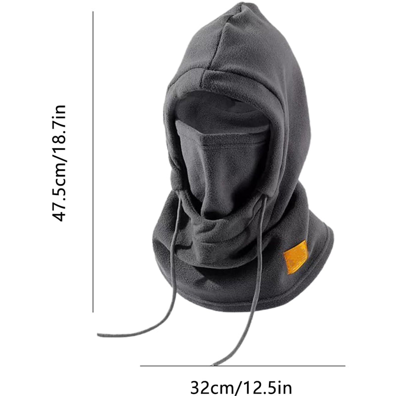 Cycling Beanie Hat, Winter Face Hood,Windproof Warm Polar Fleece Headwear, Cold Weather Gear For Snowboarding, Mountain Climbing, Motorcycle