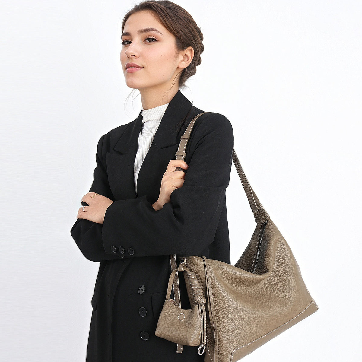 Niche Lightweight Single-shoulder Underarm And Crossbody Bag For Women