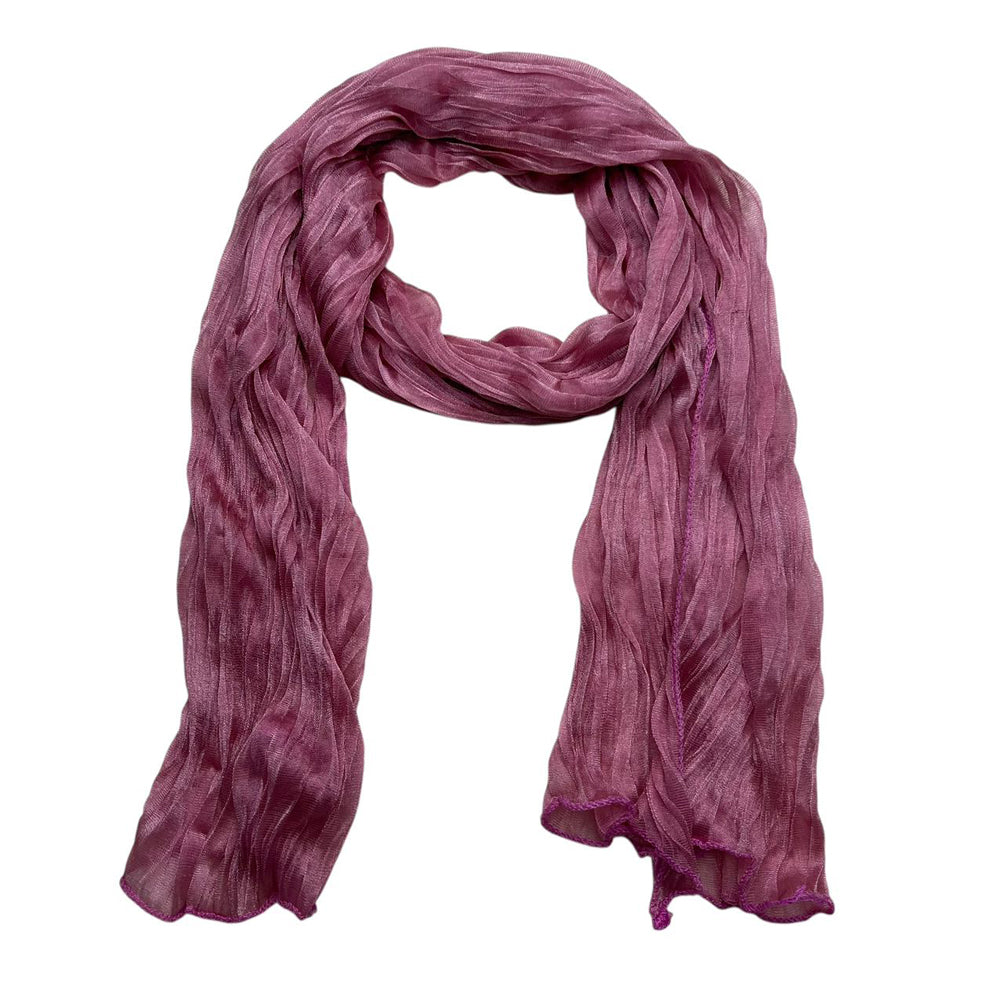 2pcs Minimalist Layering Scarf,Ultra Skinny Width Office Appropriate Subtlety For Women Men