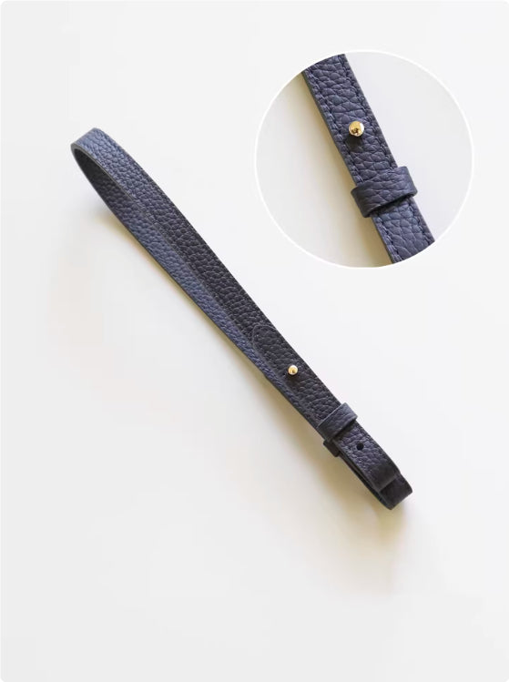 Genuine Leather Women's Bag Strap Accessories Replacement Spaghetti Strap