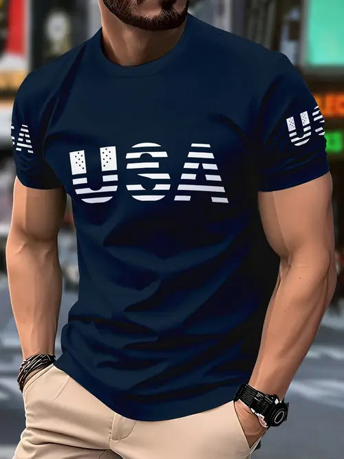 Mens Summer Tops In European And American Fashion Trends