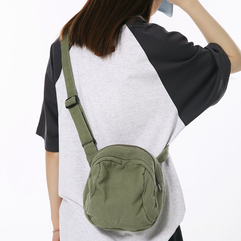 Retro Harajuku-style Artistic All-match Commuter Crossbody Bag