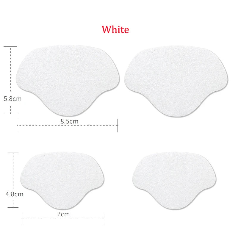 4pcs Insoles Patch Heel Pads for Sport Shoes Adjustable Size Antiwear Feet Pad Cushion Insert Insole Heel Protector Back Sticker