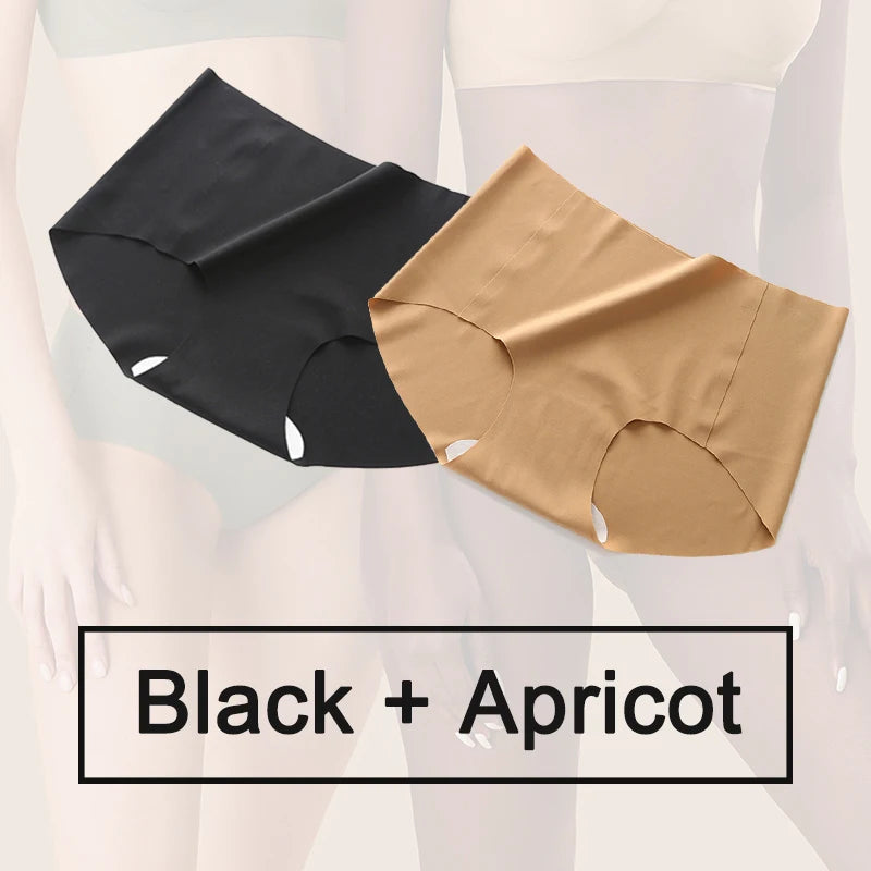 2PCS/Set Seamless Panties Sexy Lingerie Women Underwear Soft Intimate Female Woman's Lingerie Invisible Underpants Briefs Pantys