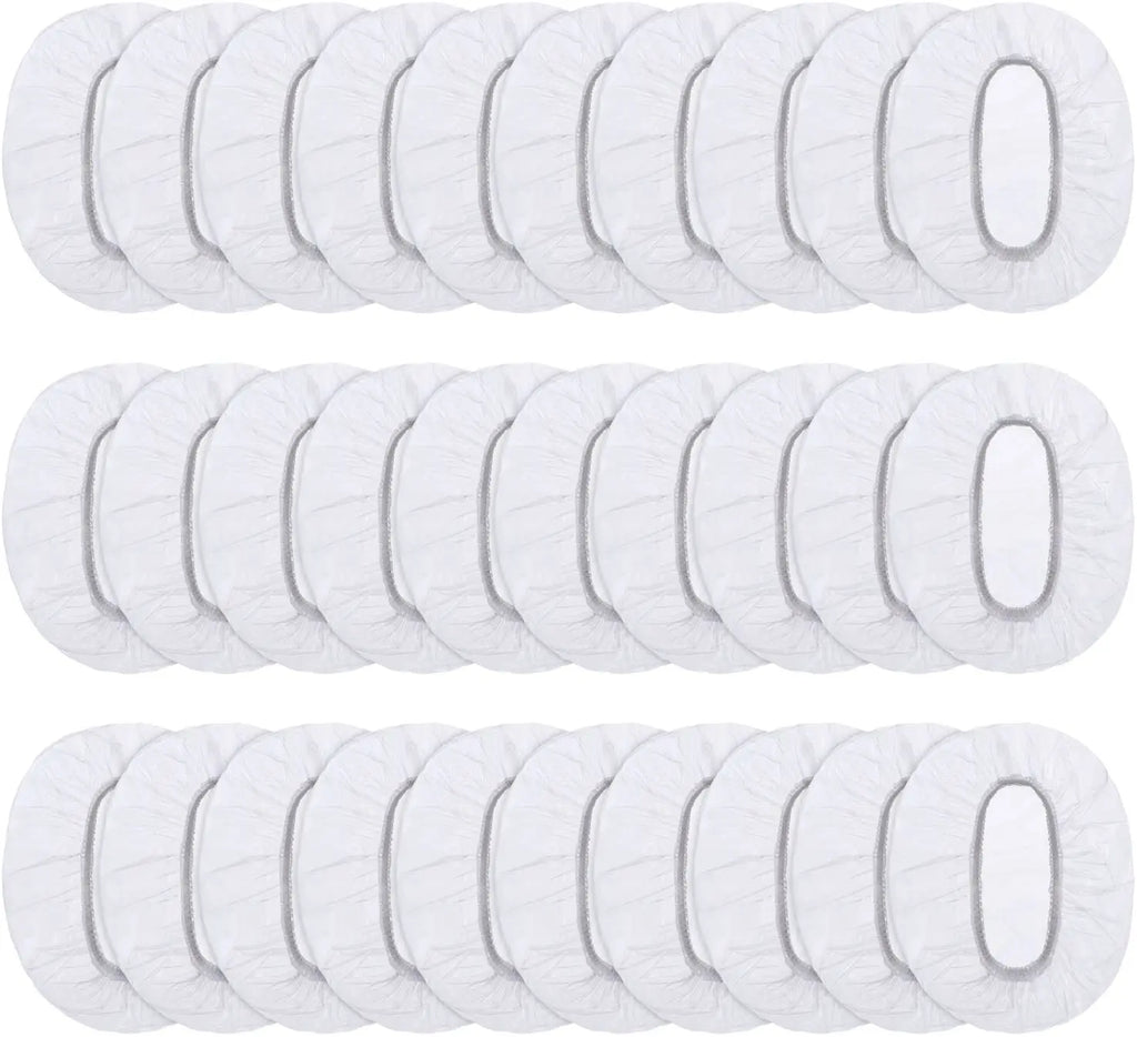 New  Ear Protector Caps Disposable Elastic Clear Shower Water Ear Covers Large For Hair Dye,Shower, Bathing Ear Cover Caps,Spa