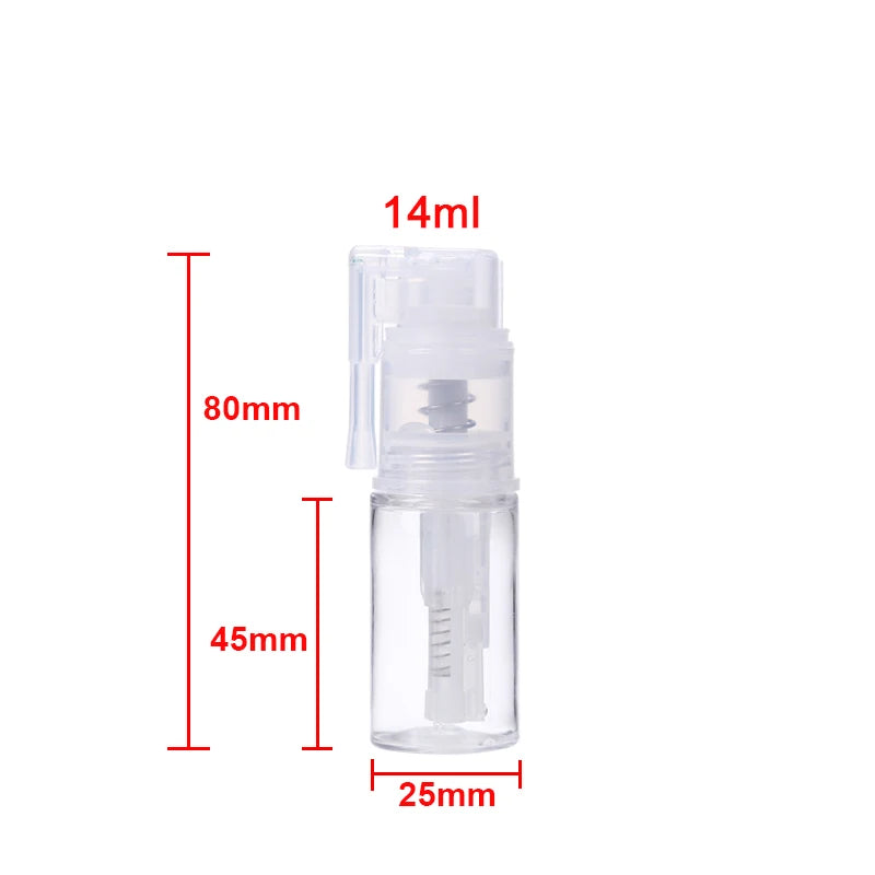 14ML/35ML Glitter Duster Spray Bottle Pot Hand Tools Portable Dry Powder Bottles For Adding a Shimmer Of Sparkle to Cards Making