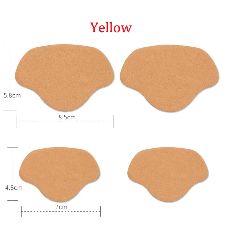 4pcs Insoles Patch Heel Pads for Sport Shoes Adjustable Size Antiwear Feet Pad Cushion Insert Insole Heel Protector Back Sticker