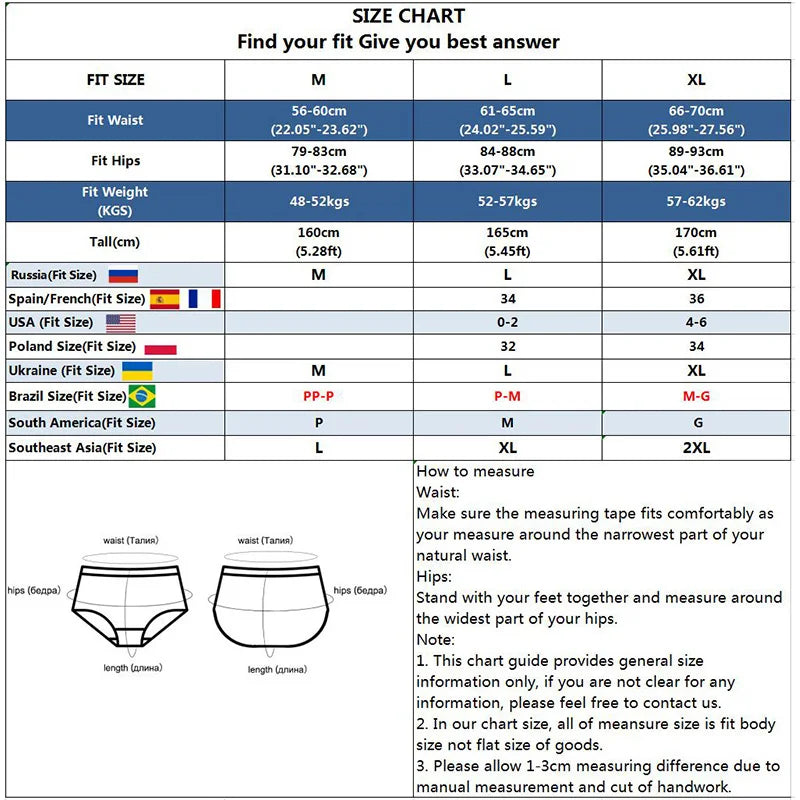 3PCS/Set Cotton Panties Women Underwear Sexy Lingerie Panties Female Lingerie Briefs Solid Color Panty Underpants Intimates