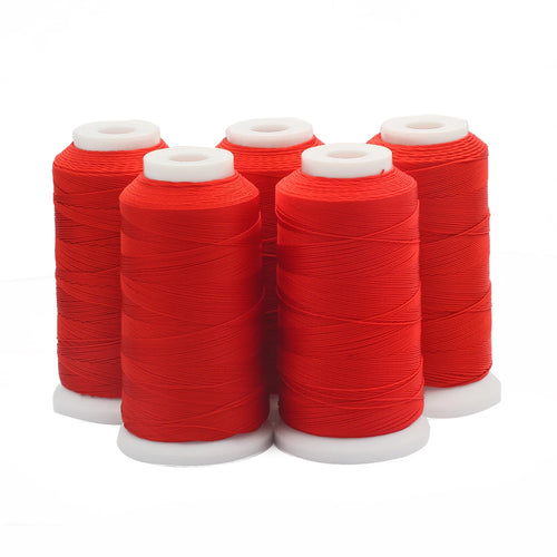 0.2-2.5mm Red Nylon Cord Thread Chinese Knot Macrame Cord Bracelet Braided String For Jewelry Making DIY Tassels Beading Thread