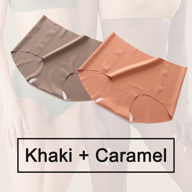 2PCS/Set Seamless Panties Sexy Lingerie Women Underwear Soft Intimate Female Woman's Lingerie Invisible Underpants Briefs Pantys