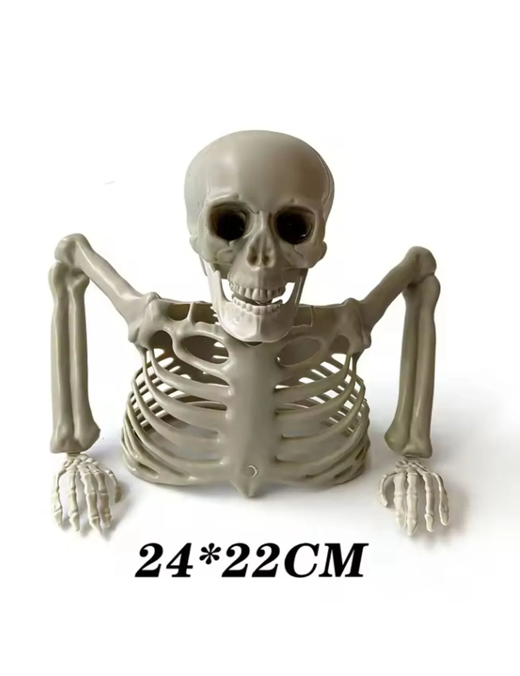 Halloween Half Skeleton Party, Terrifying Scene Decoration, Outdoor and Indoor Escape Room Decoration, Horror Theme.