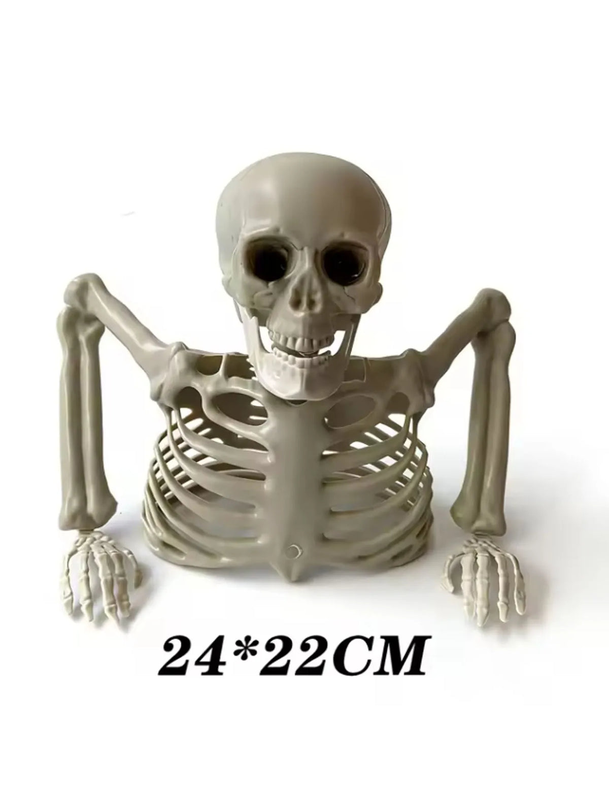 Halloween Half Skeleton Party, Terrifying Scene Decoration, Outdoor and Indoor Escape Room Decoration, Horror Theme.
