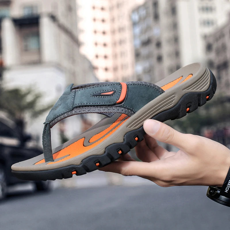 Beach Shoes for Man Fashion Outdoor Men Sandals Flip Flops Anti Slip Breathable Sneakers Men Sports Shoe 2025 New Arrival Summer