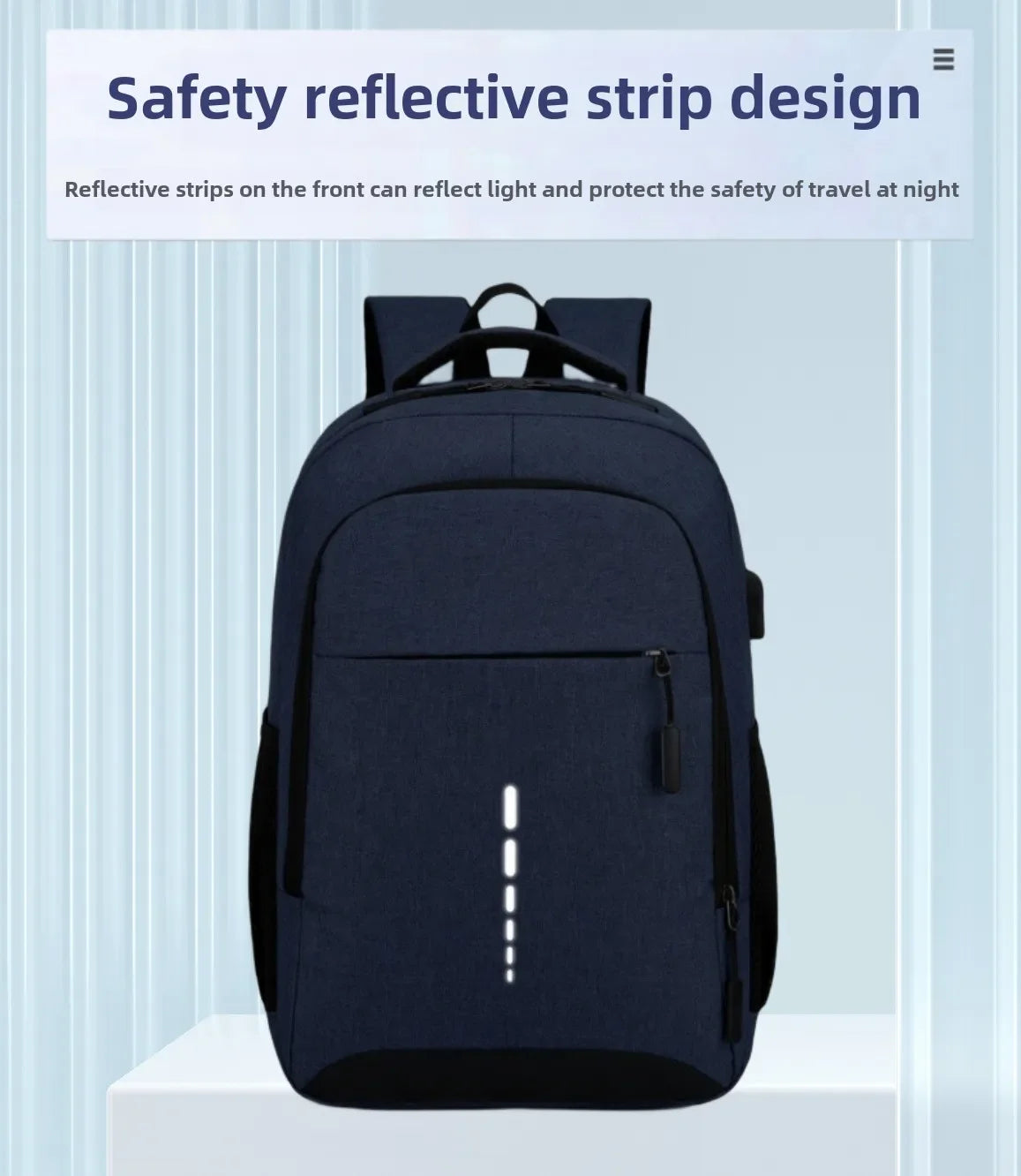 Classic Men Waterproof Backpack USB Charging Casual Travel Backpack Men Large Capacity Travel Laptop Backpack School Bag bolsas