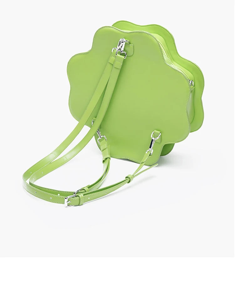 HIATUS original four-leaf clover love pain bag baby bag cute large capacity shoulder messenger backpack lucky grass bag