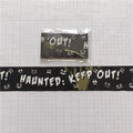 Halloween Party Decoration Warning Tape Scary Caution Tape Roll Hazard Warning Tape Indoor Outdoor Spooky DIY Prop Decorations