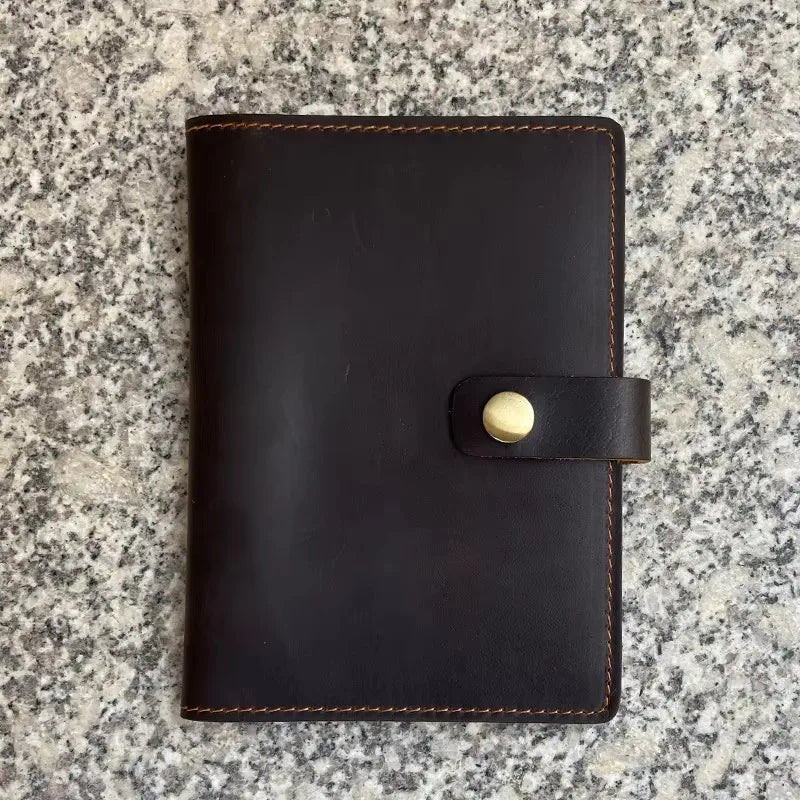 Luxury Handmade Travel Passport Holder Men Top Cow Leather Case for Passport Travel Wallet Oragnizer Vintage Hasp Paspoort Cover