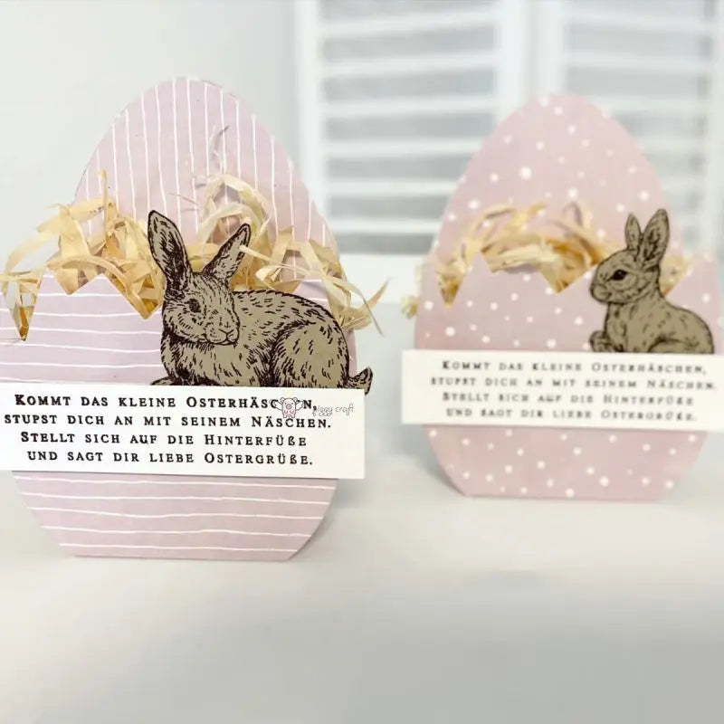 Piggy Craft metal cutting dies cut die mold Easter broken egg basket Scrapbook paper craft knife mould blade punch stencils dies