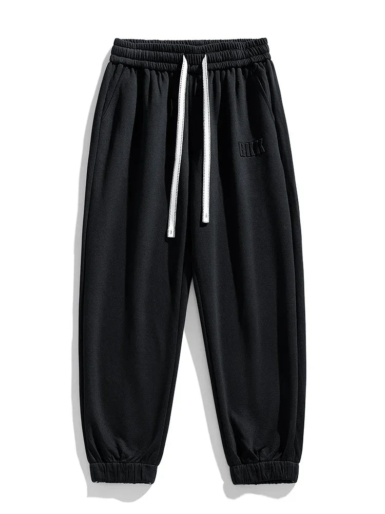 2025 Men's Jogger Cotton Sweatpants Big Size 8XL 7XL 6XL Sports Baggy Pants Sting Banding  Hip Hop Loose Harem Trousers