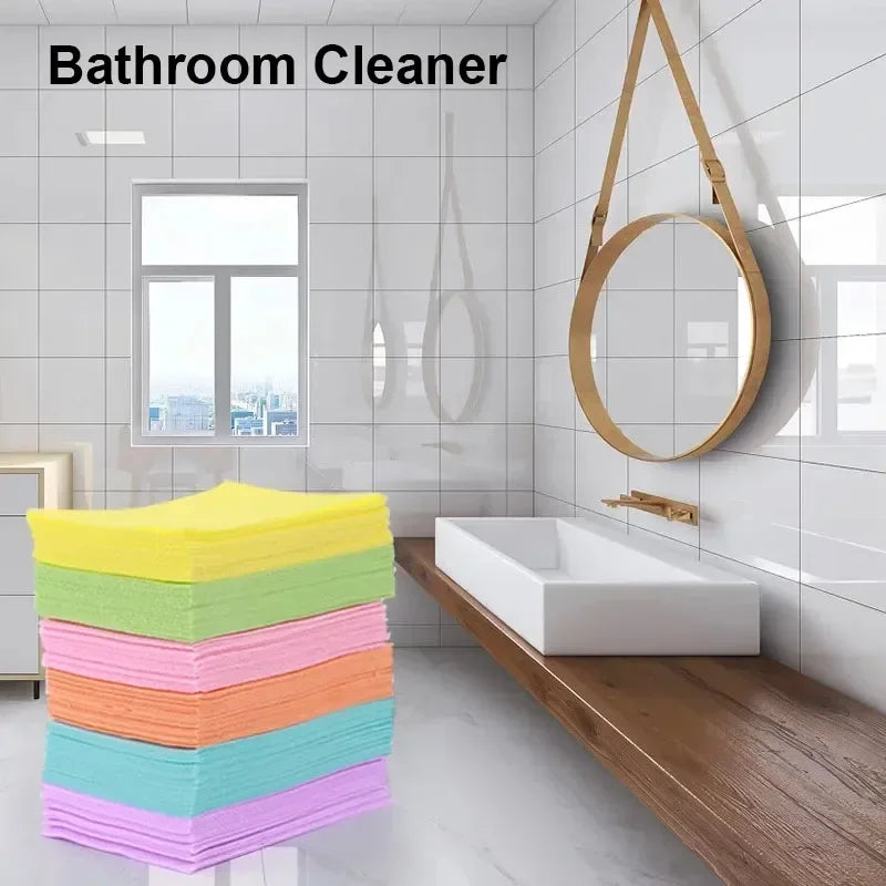 30Pcs/pack Floor Tile Cleaner Tablets Strong Decontamination Mopping Floor Soap Papers for Household Bathroom Cleaning Supplies