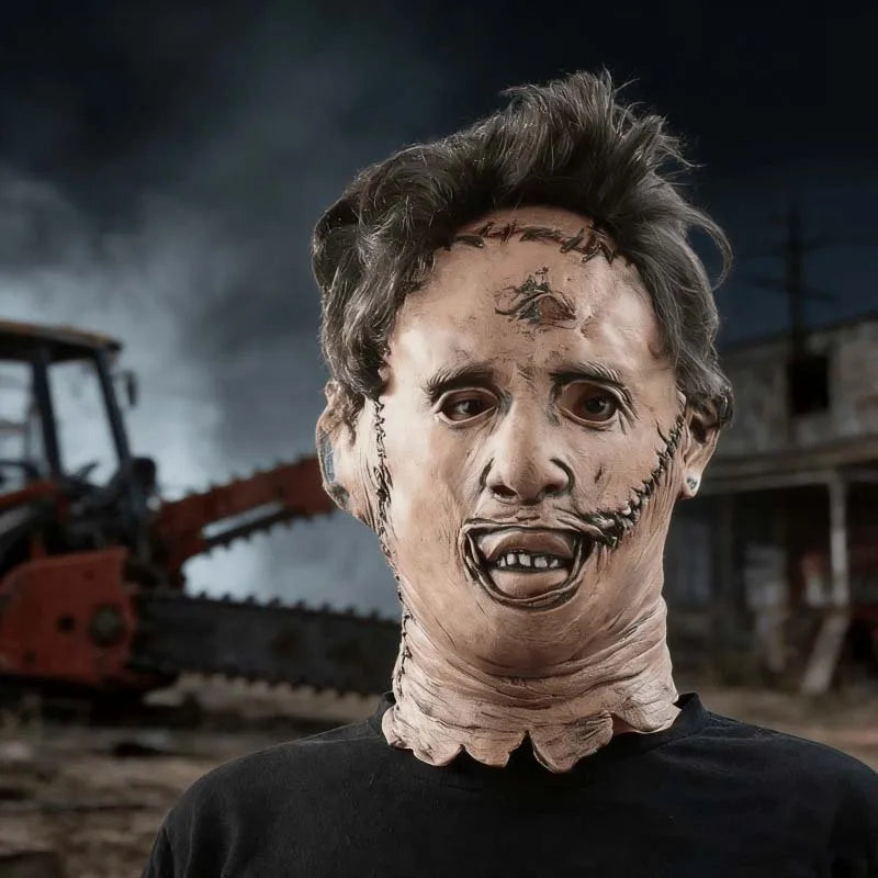Halloween Horror Fancy Dress Party Cosplay Latex Masks Texas Chainsaw Massacre Leatherface Mask Halloween Party