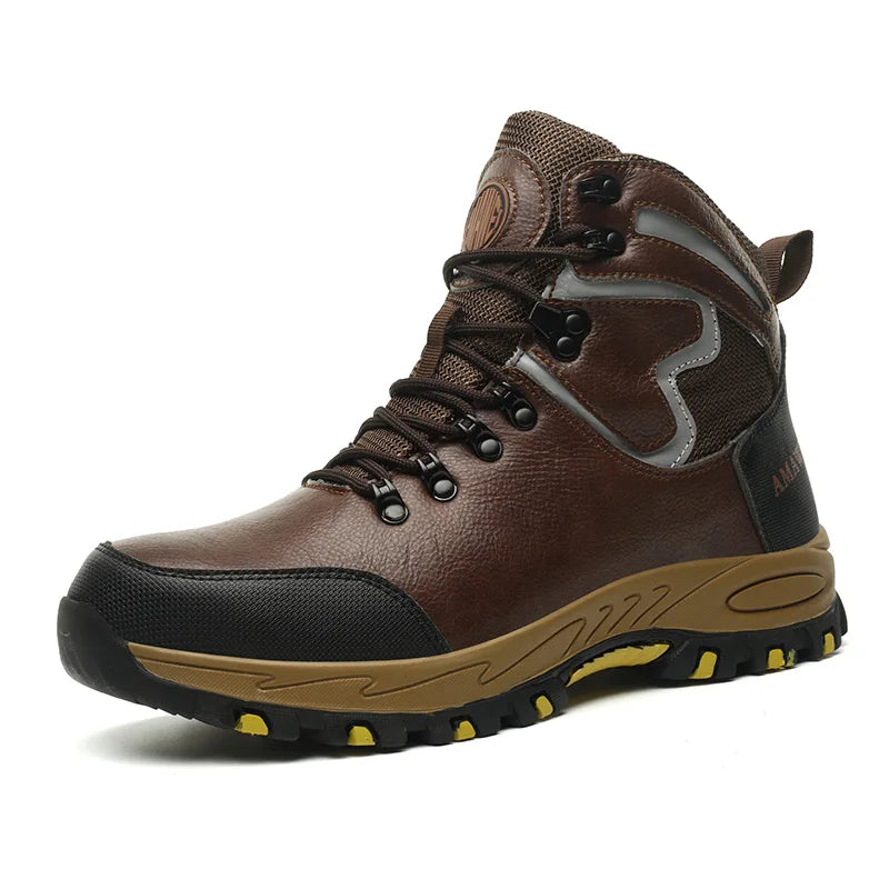 Men Safety Shoes Work Sneakers Indestructible Shoes Puncture-Proof Protective Shoes Work Boots Steel Toe Oil-resistant shoes