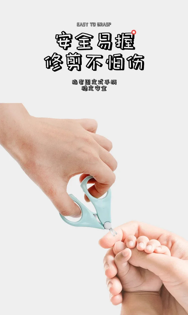 Convenient Daily Baby Nail Shell Shear Mini Nail Clippers Scissors Cutter  Manicure Tool Baby Nail Care Newborn Baby