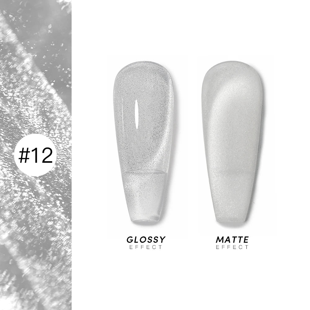 AS 15ml Cat Magnetic Gel Nail Polish Cat Eye Glitter Effect Semi Permanent 36 Colors  Soak Off UV Gel Varnish Manicure Nail Art