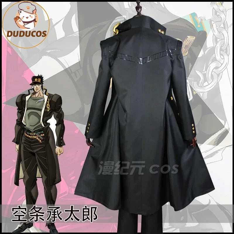 Animation Kujo Jotaro Cosplay Costume Halloween Outfits Women Men Clothing Hat