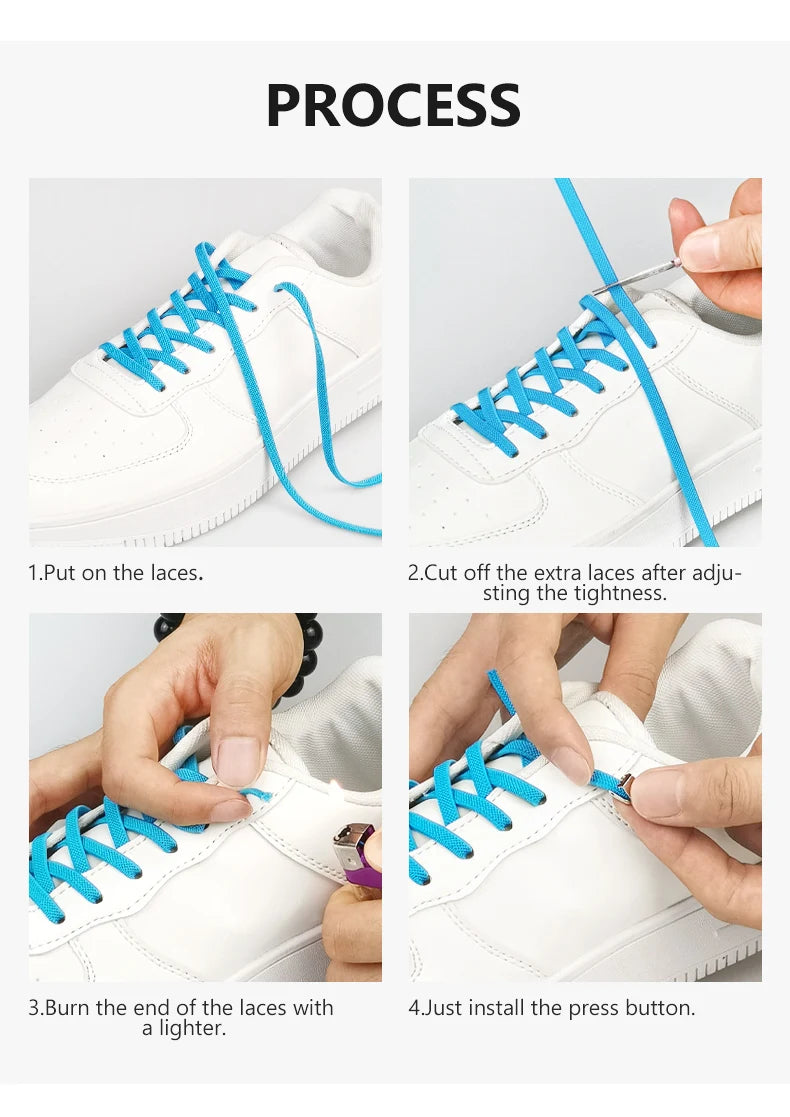 Fashion Metal Shoelace Magnetic Buckle Shoes Accessories Sneaker Kits Metal Laces Buckle 4 Style Shoe Decorations
