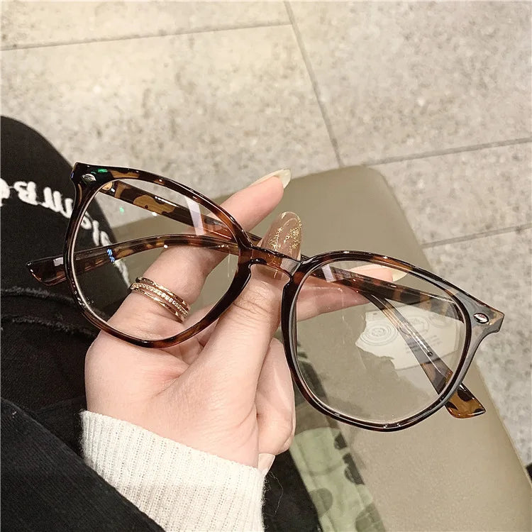 Transparent Computer Glasses Frame Women Men Anti Blue Light polygon square Eyewear Blocking Glasses Optical Spectacle Eyeglass