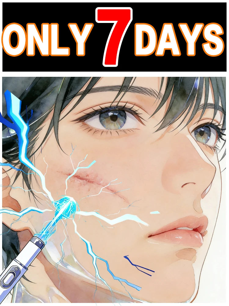 Say goodbye to all scars in 7 days with the 2025 Blue Light Pen