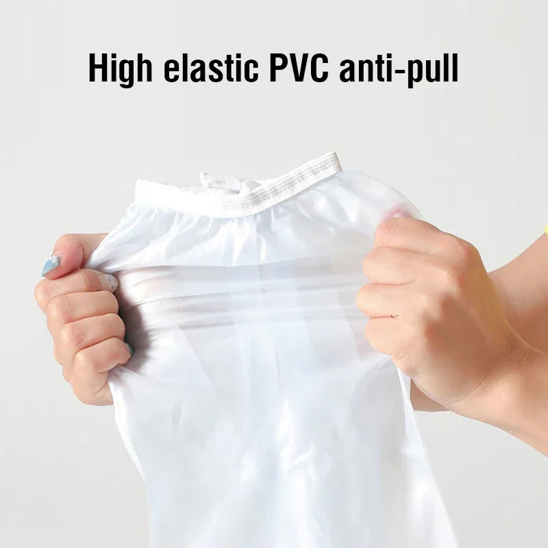 40cm Tall Shoes Cover Rain Waterproof Silicone Shoes Protectors Cycling Rain Boots Non-Slip Shoe Cover Rainy Water proof shoes