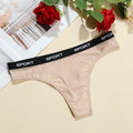 Sexy Mesh Transparent Thongs for Women Low-Rise Fashion Sporty Style String Lingerie Seamless Briefs Ladies Underwear Women's un