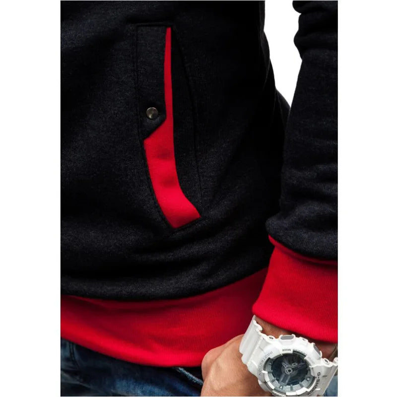 Spring Autumn Hoodie Sweatshirt Umbrella Corporation Print Men Streetwear Fleece Zipper Hooded tracksuit  Harajuku Pullover